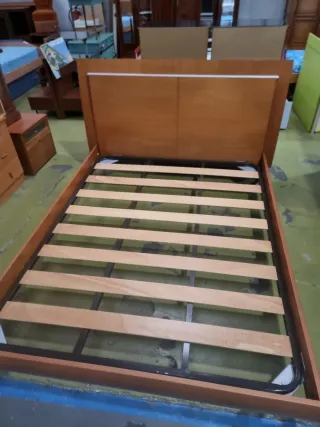 Estructura cama madera + somier