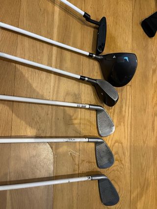 Set Palos Golf Junior Wilson Deep Red diestro