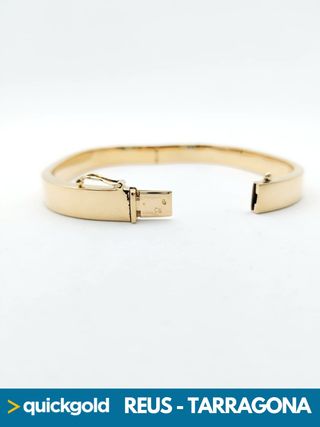 040-05-00555 ESCLAVA DE ORO DE 18K RÍGIDA