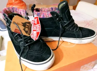 Zapatillas Vans Ante Negro