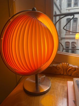 Lámpara Kare Moon Naranja vintage