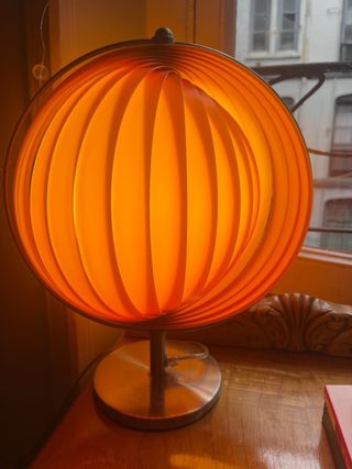 Lámpara Kare Moon Naranja vintage