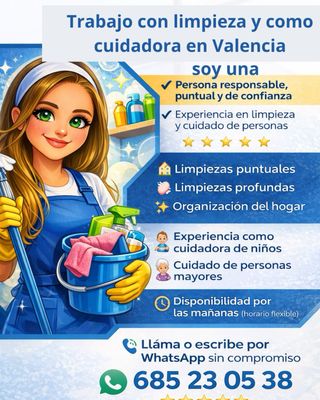 Servicio de limpieza en Valencia