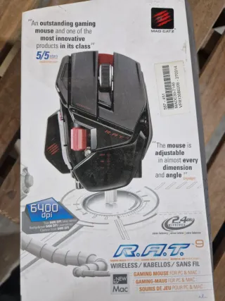 Ratón Inalámbrico Mad Catz R.A.T. 9
