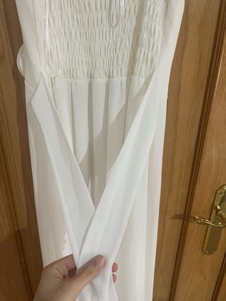 Vestido de Novia Blanco Talla S.
