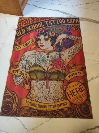 Tappetino Old School Tattoo Expo St Louis