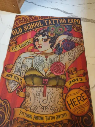 Tappetino Old School Tattoo Expo St Louis