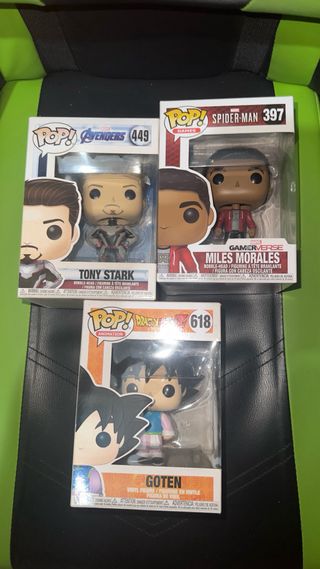 Lote Funko Pop! Marvel, Spider-Man, Dragon Ball