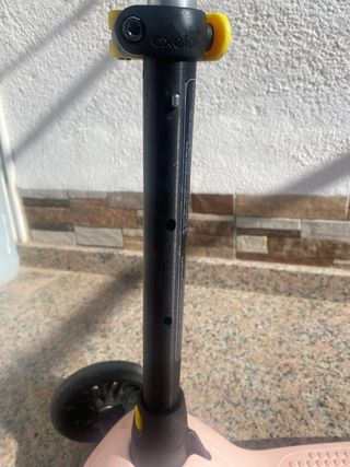 Patinete 3 ruedas rosa Decathlon