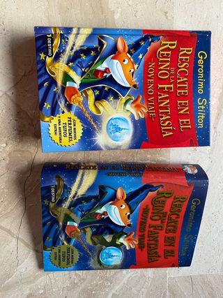 Libros Geronimo Stilton y Tea Stilton