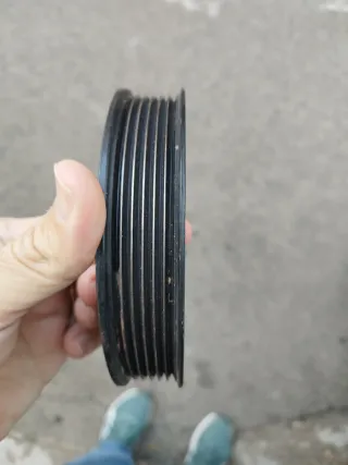 Polea Bomba Dirección Asistida Mercedes A004 236