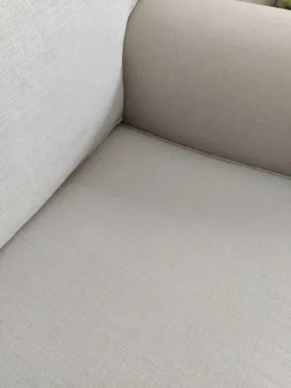 Sofá 3 plazas beige- buena calidad