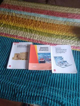Lote libros de GS transporte y logística