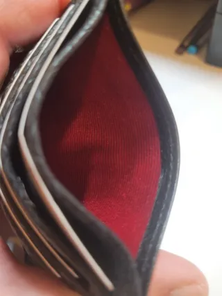 Tarjetero Piel Guy Laroche Negro Caballero