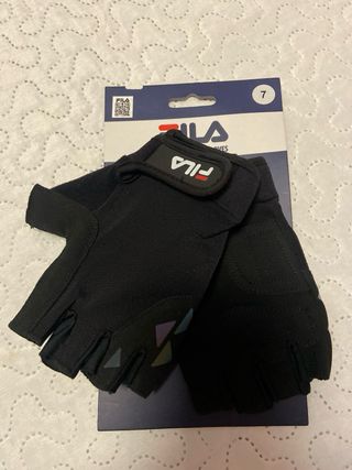 Guantes Gym Fila Nuevos Talla 7 S