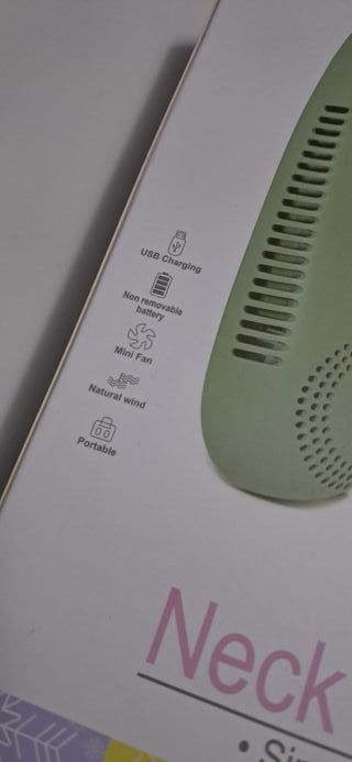 Ventilador de cuello USB