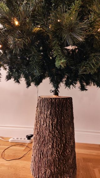 Albero di Natale con luci