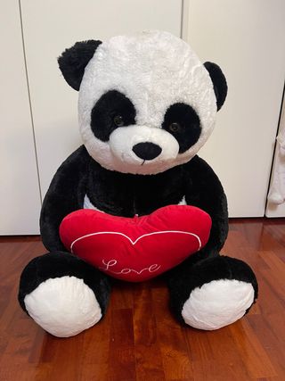 Peluche Panda Gigante con Cuore “love”