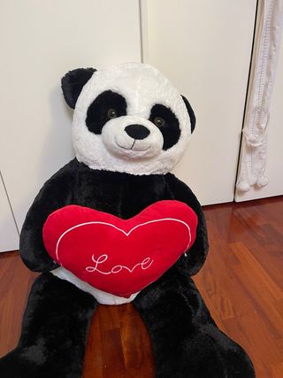 Peluche Panda Gigante con Cuore “love”