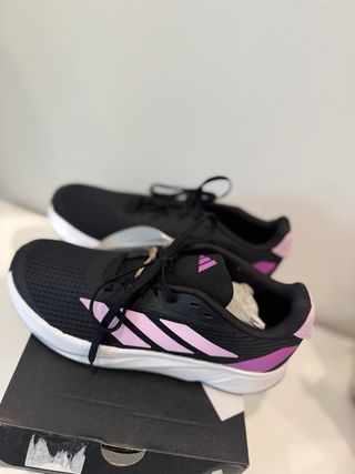 Tênis Adidas Novos Preto e Rosa