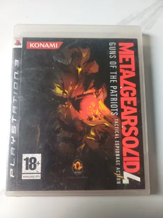 Metal Gear Solid 4 PS3 Guns of the Patriots