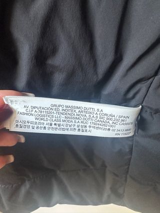 Piumino Massimo Dutti S impermeable