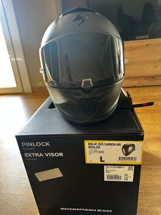 Casco Scorpion EXO-R1 EVO Carbon Air Talla L