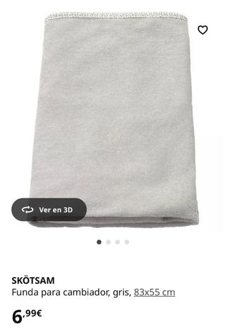 Colchoneta cambiador IKEA + 2 fundas