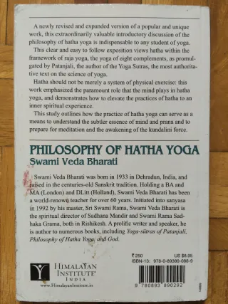 Philosophy of Hatha Yoga
