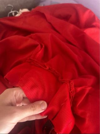 Traje Flamenca Rojo Aires de Feria