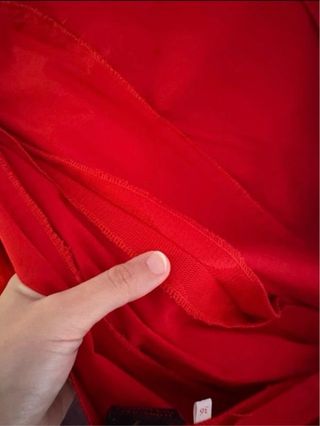 Traje Flamenca Rojo Aires de Feria