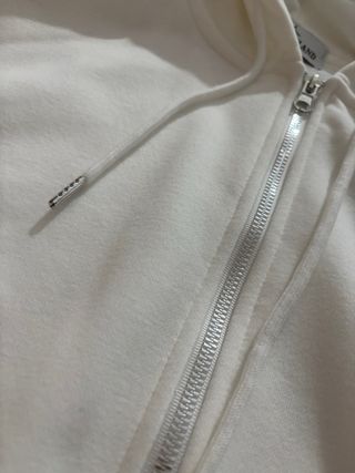 Sudadera Stone Island Blanca con Capucha