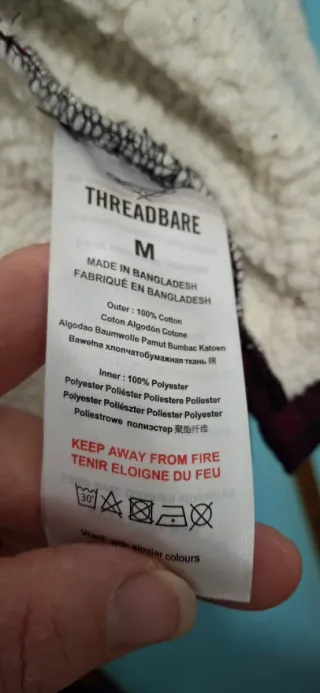 Chaqueta de Algodón a Cuadros