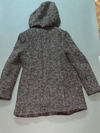 Cappotto Pierre Cardin marrone con cappuccio
