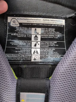 Mochila Portabebés Montaña