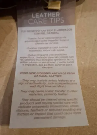 Manoletinas Gioseppo Negras Talla 39