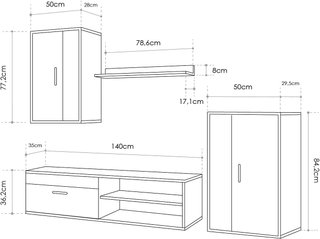 BARATO MUEBLE SALON NUEVO *685*038*326*