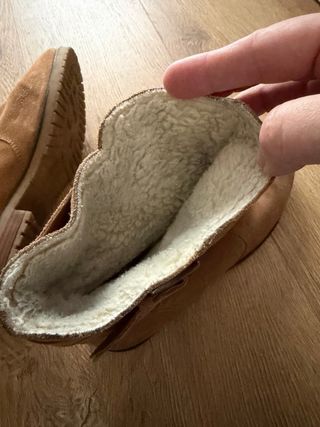 Botines de ante mujer