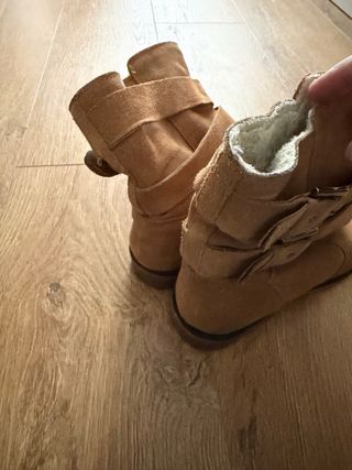 Botines de ante mujer