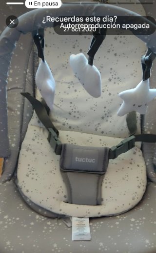 Silla mecedora para bebé