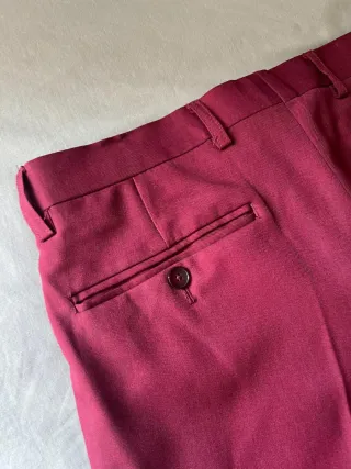 Traje Four Seasons Hombre color vino