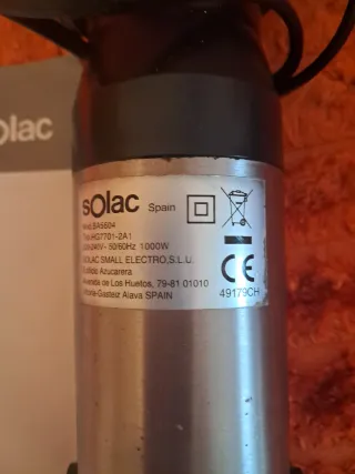 Batidora Solac Pro 1000W