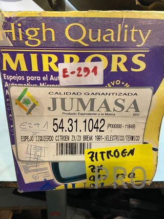 Citroen ZX espejo retrovisor izq ref: 54311042