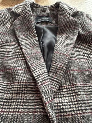 Cappotto Stradivarius a quadri taglia M