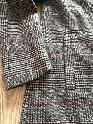 Cappotto Stradivarius a quadri taglia M