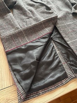 Cappotto Stradivarius a quadri taglia M