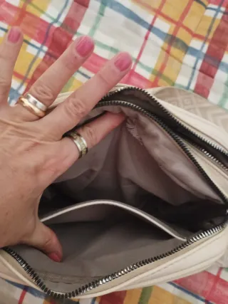 Borsa tracolla donna beige