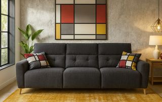 Sofá 3 plazas relax eléctrico Gio