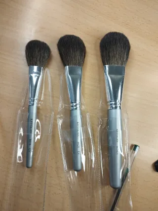 Set 3 brochas Kryolan colorete