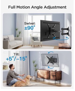 Soporte TV Articulado Inclinable Giratorio - F1